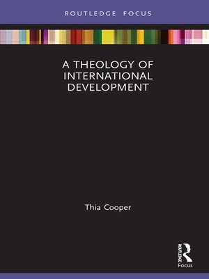 cover image of A Theology of International Development